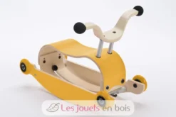 Mini Flip - Set de 4 roues - Jaune - Wishbone Design Studio