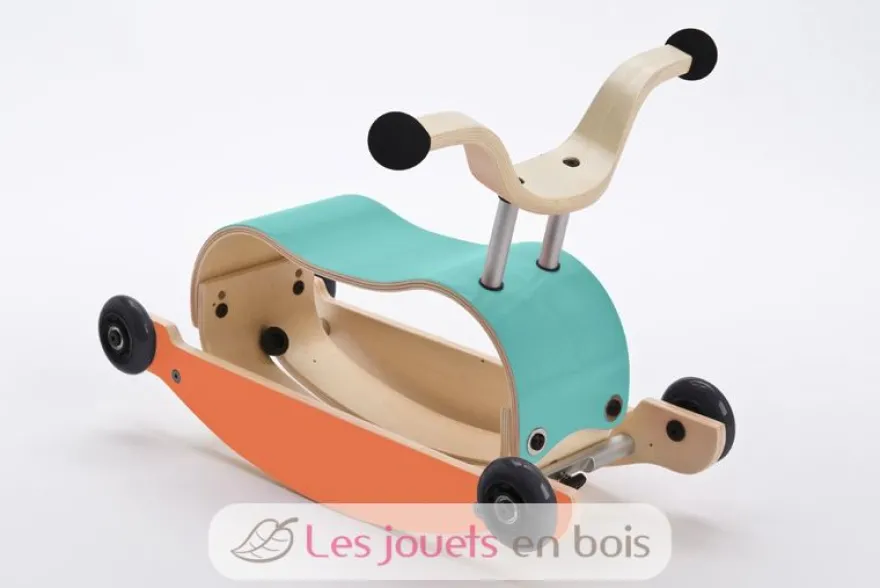 Mini Flip - Set de 4 roues - Noir - Wishbone Design Studio