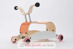 Mini Flip - Set de 4 roues - Rose - Wishbone Design Studio