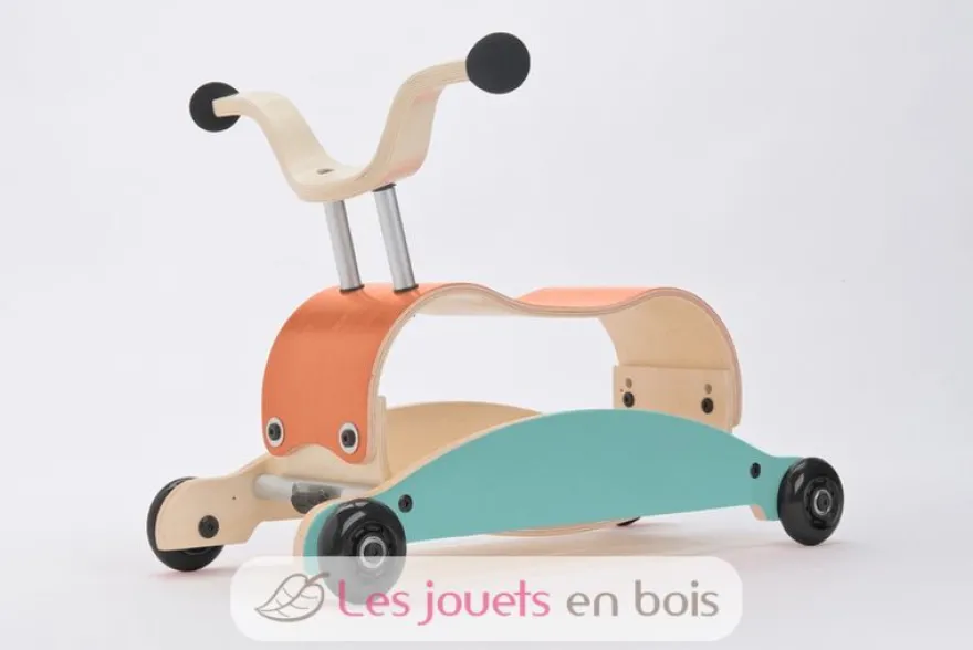 Mini Flip - Top - Orange - Wishbone Design Studio
