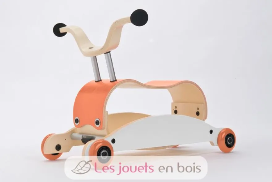 Mini Flip - Top - Orange - Wishbone Design Studio