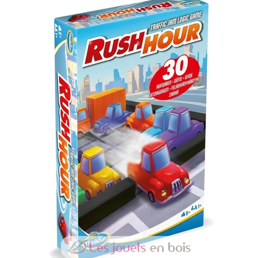 Mini jeu Rush Hour - Jeu de logique - Dès 8 ans - Ravensburger