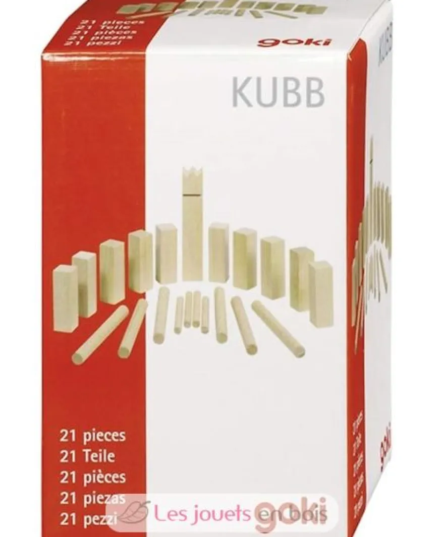Mini-KUBB, jeu des Vikings - Goki