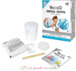 Mini Lab Cristaux - Bleu - Buki France