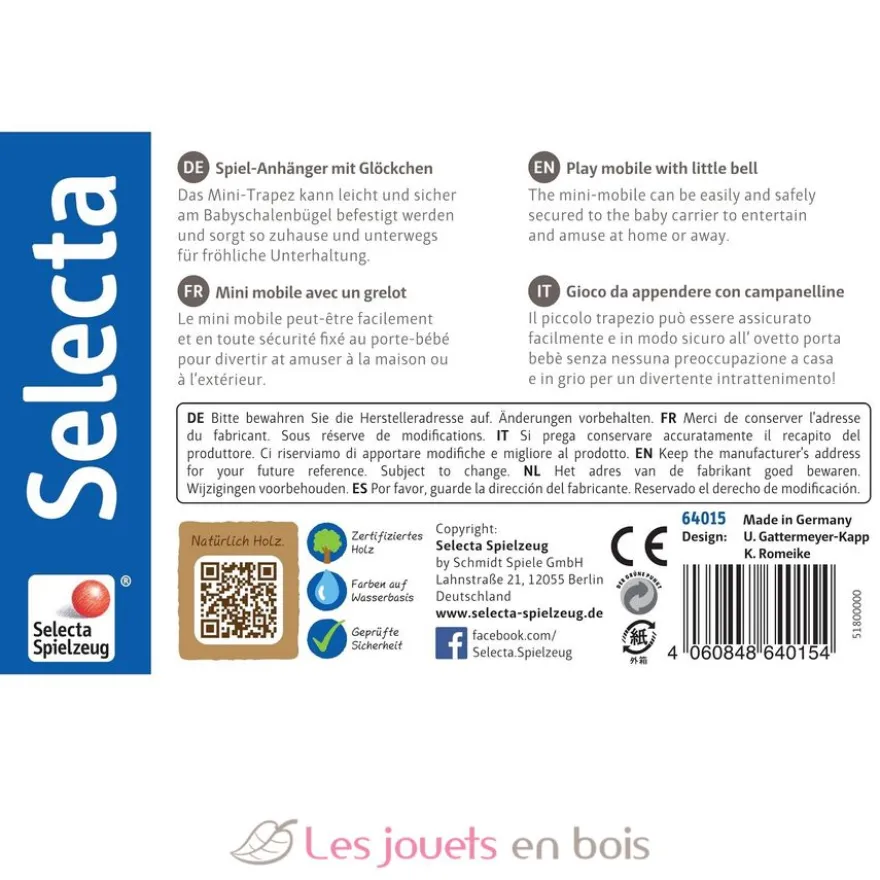 Mini portique - Etoile bleue - Selecta