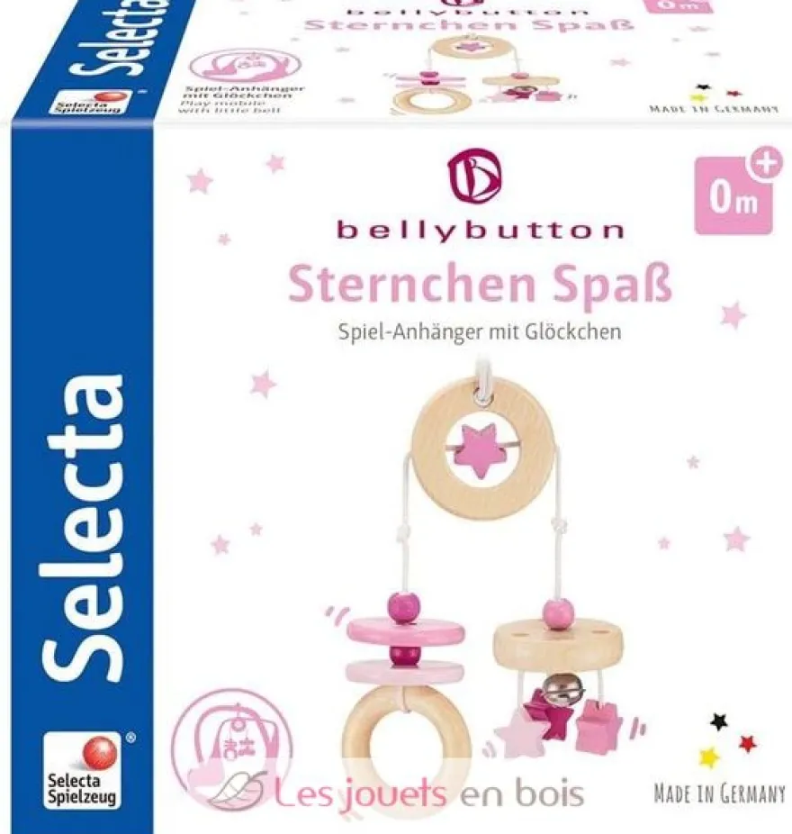 Mini portique - Etoile rose - Selecta