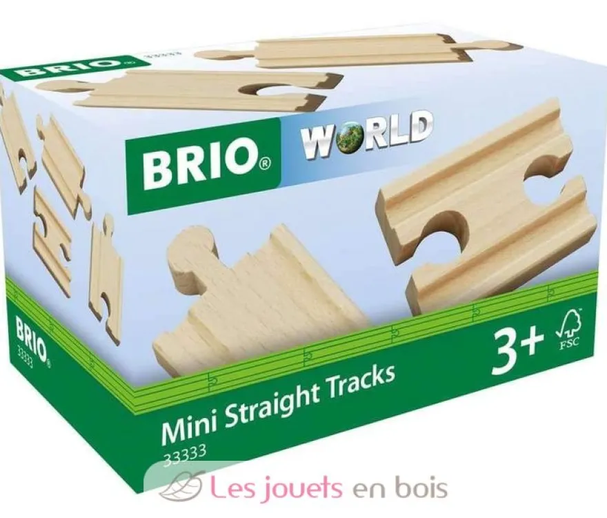 Mini rails droits - Brio