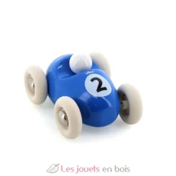 Mini roadster en bois bleu - Vilac