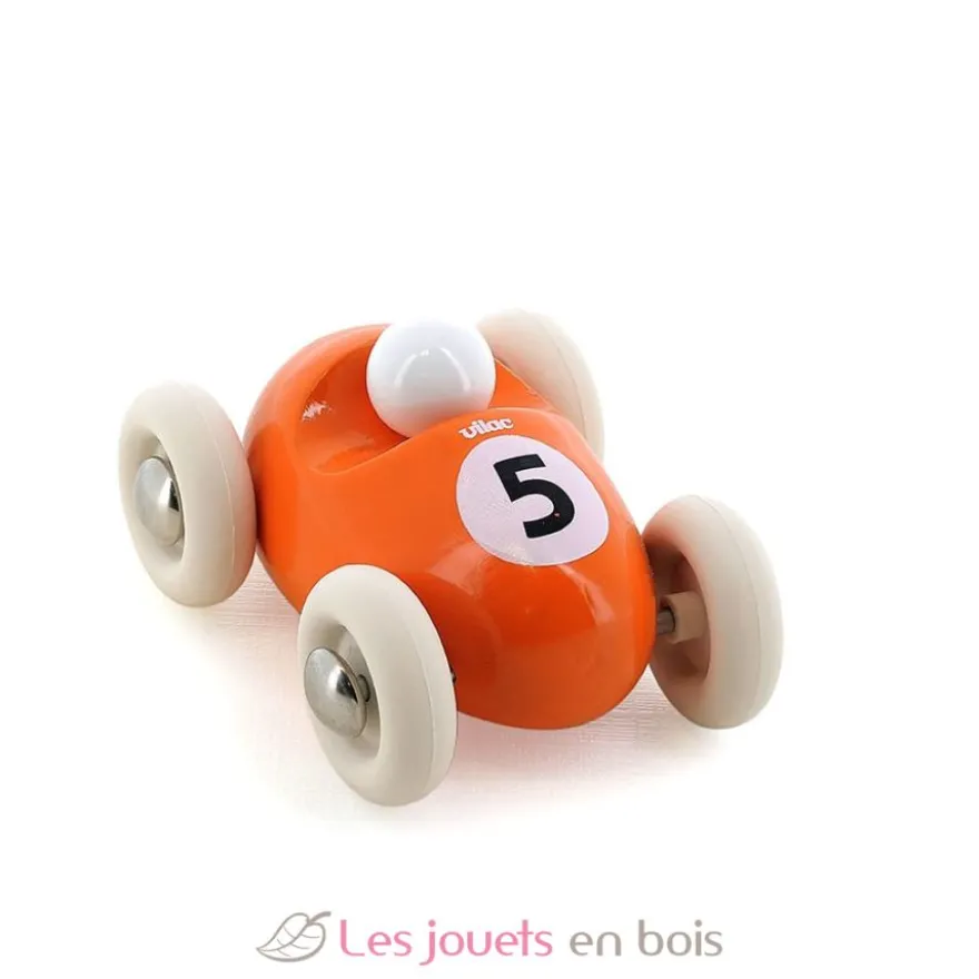 Mini roadster en bois orange - Vilac