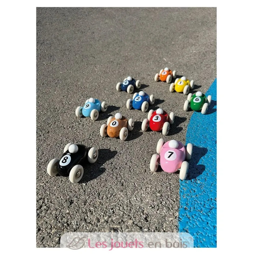 Mini roadster en bois rose - Vilac