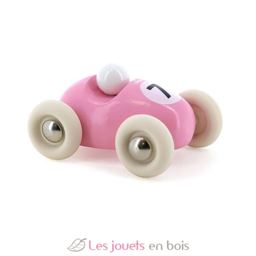 Mini roadster en bois rose - Vilac