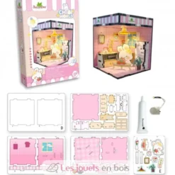Mini scène Kawaii à créer - Chibi Box Lapin - Dès 8 ans - Sycomore