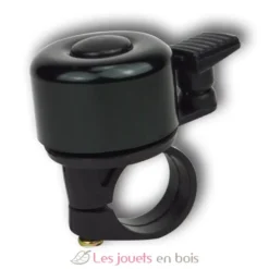 Mini sonnette de vélo noire - Kiddimoto