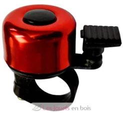Mini sonnette de vélo rouge - Kiddimoto