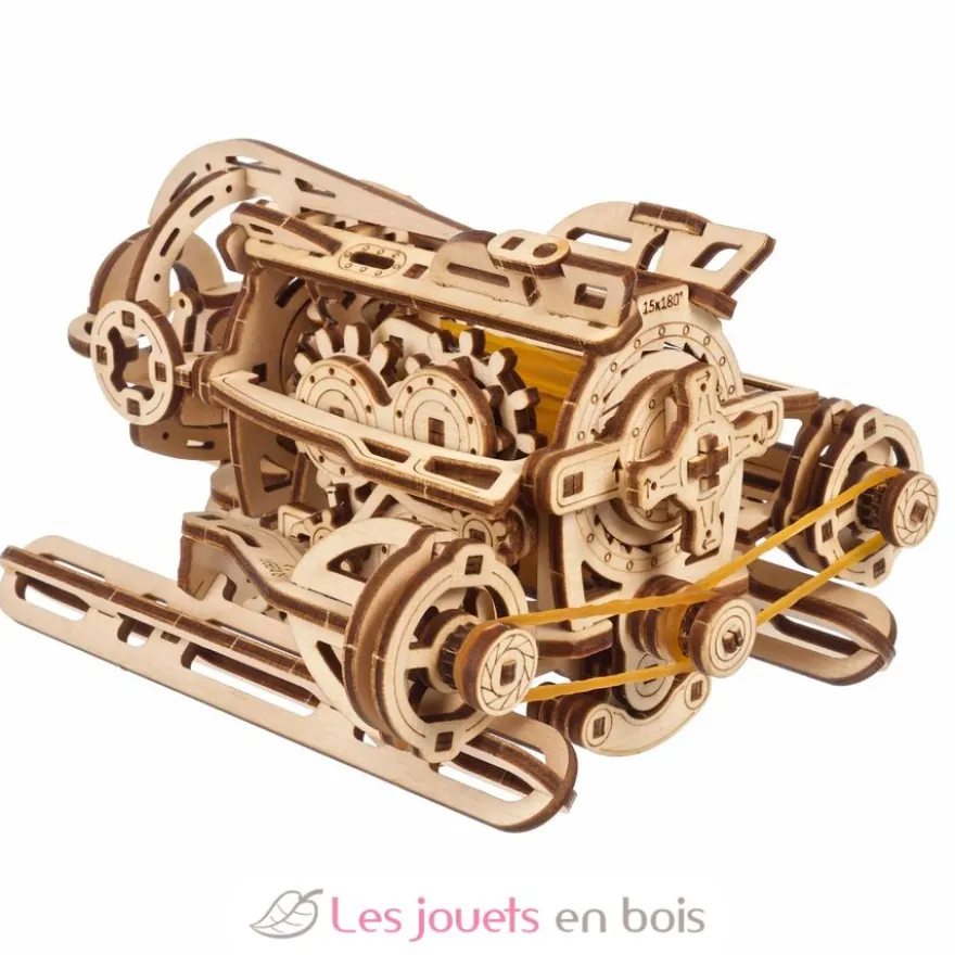 Mini Sous-marin Steampunk - Puzzle 3D mécanique en bois - Ugears