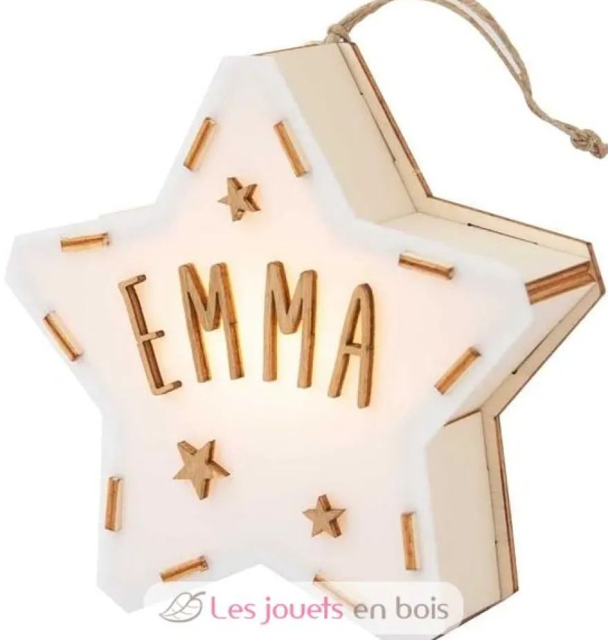 Mini étoile lumineuse personnalisable - Vintiun