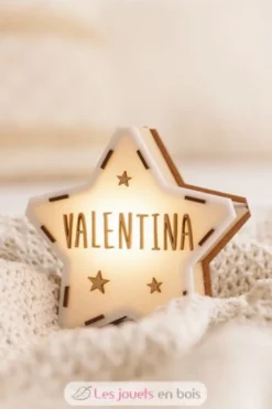 Mini étoile lumineuse personnalisable - Vintiun