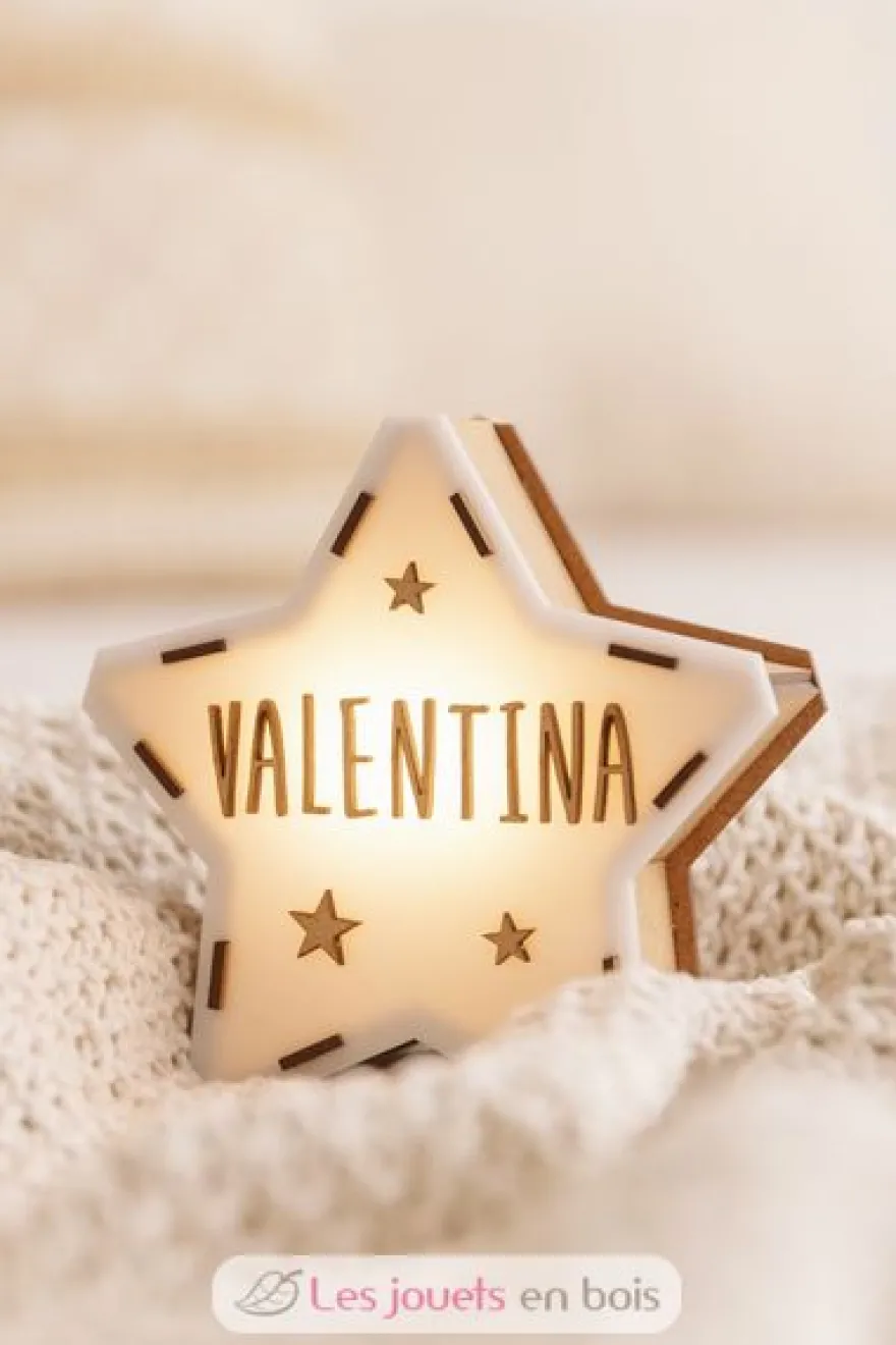 Mini étoile lumineuse personnalisable - Vintiun