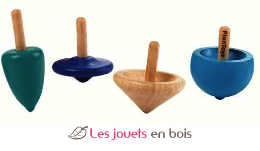 Mini toupies - Plan Toys