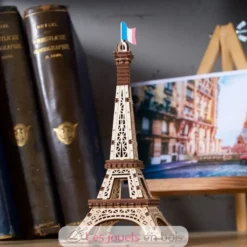 Mini Tour Eiffel - Puzzle 3D mécanique en bois - Ugears