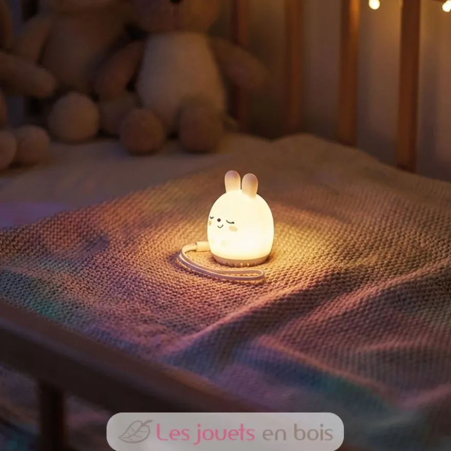 Mini veilleuse bruit blanc Calinou le Lapin - Ulysse