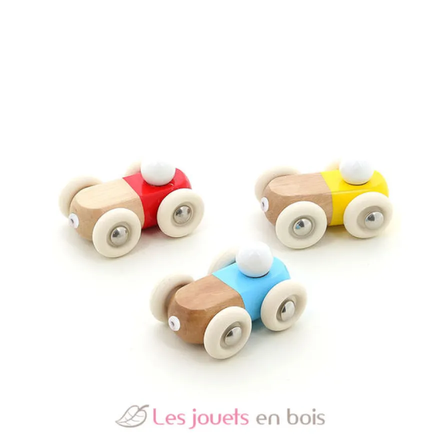 Mini voiture en bois Moit-moit rouge - Vilac