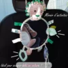 Miroir d'éveil Jélékros lion gris vert Les Déglingos