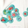 Mémo de bain Mes Bébés Animaux - Janod