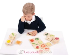 Mémo Fruits et Légumes Mix & Match - TickiT