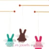 Mobile décoratif Ange Lapin - Trousselier