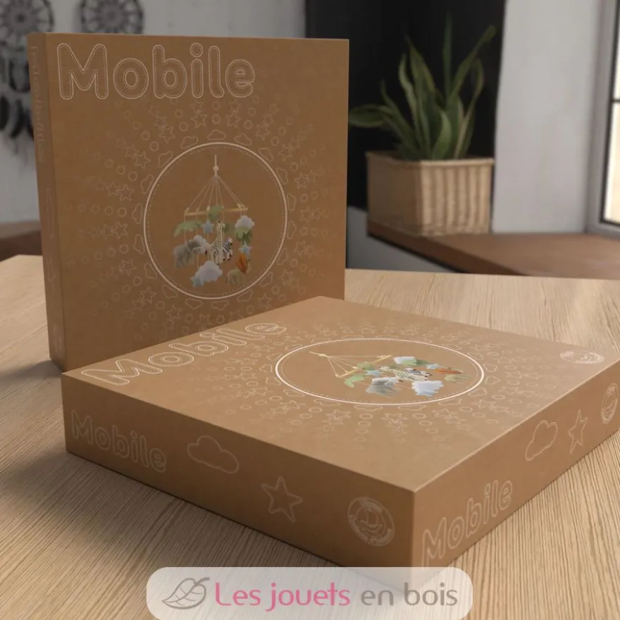 Mobile La Savane en bois et feutrine - Ulysse