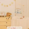 Mobile Le chat rêveur en bois et feutrine - Ulysse