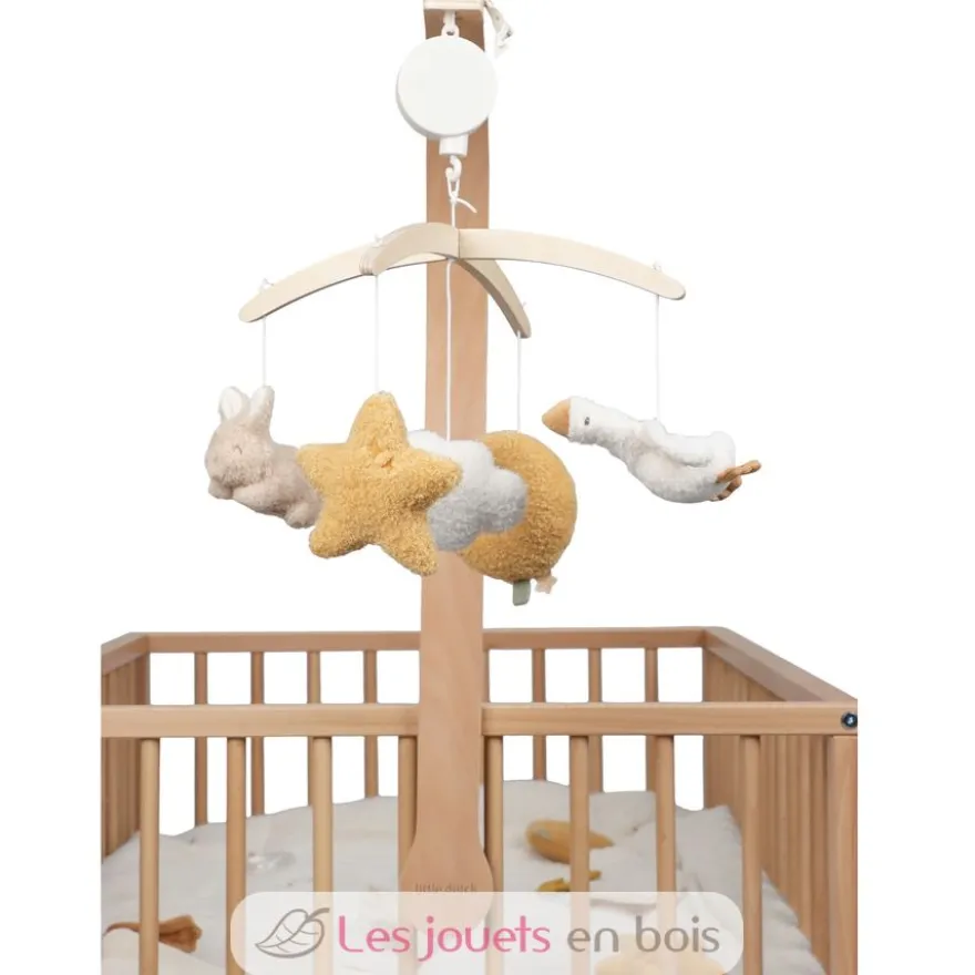 Mobile musical en bois Newborn - Little Dutch