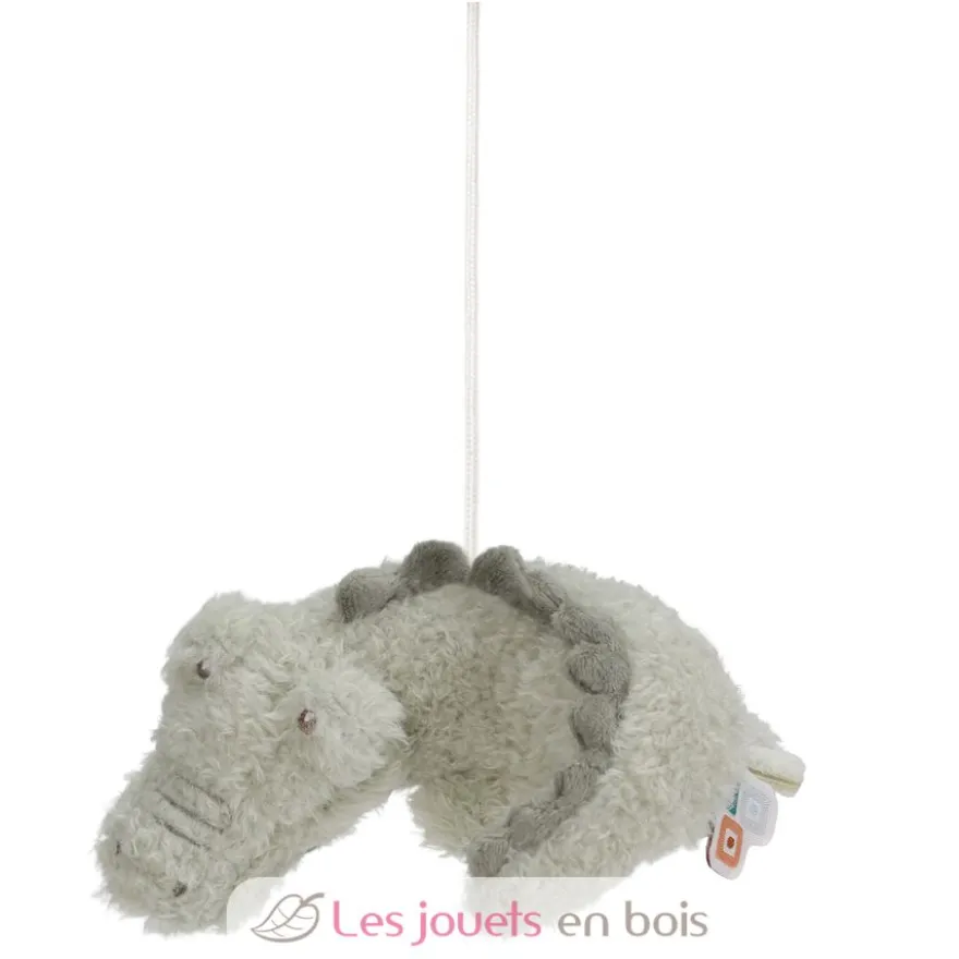 Mobile musical en bois Safari Friends - Dès la naissance - Little Dutch