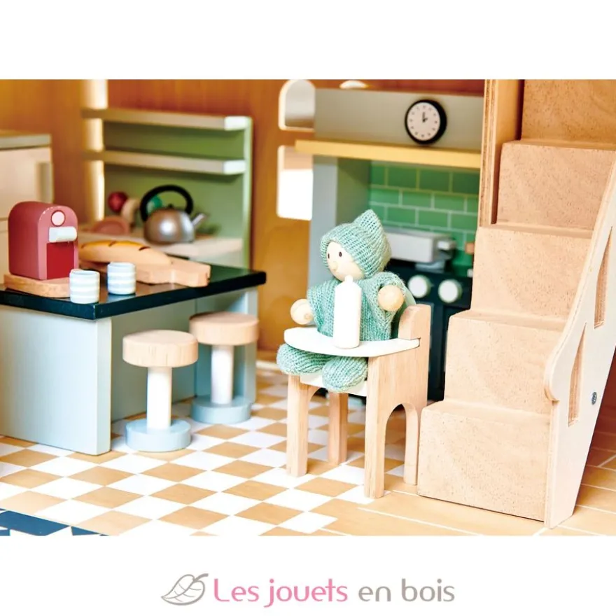 Mobilier de cuisine pour maison de poupées - Tender Leaf Toys