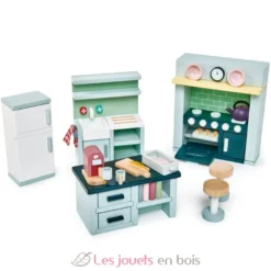 Mobilier de cuisine pour maison de poupées - Tender Leaf Toys