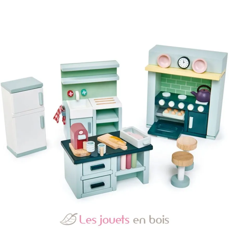 Mobilier de cuisine pour maison de poupées - Tender Leaf Toys