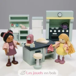 Mobilier de cuisine pour maison de poupées - Tender Leaf Toys