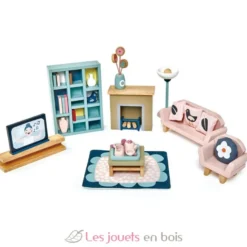 Mobilier de salon pour maison de poupées - Tender Leaf Toys