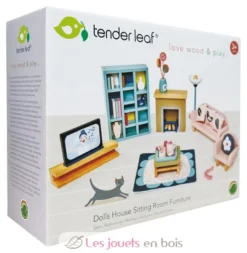 Mobilier de salon pour maison de poupées - Tender Leaf Toys