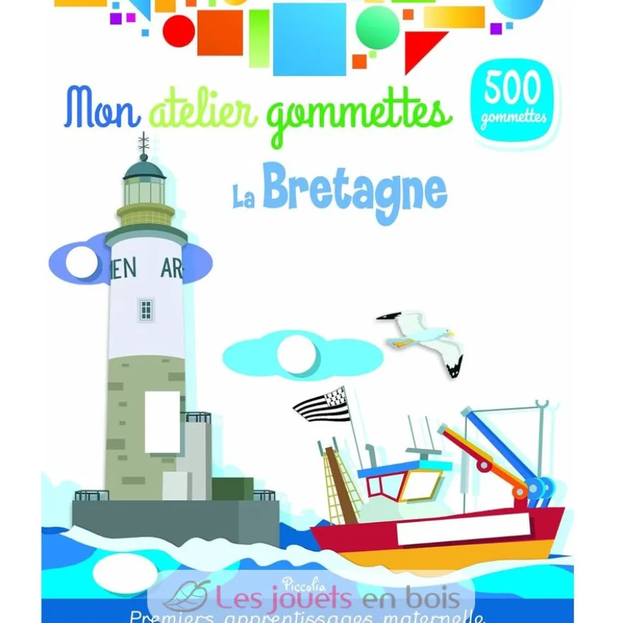 Mon atelier gommettes La Bretagne - Piccolia