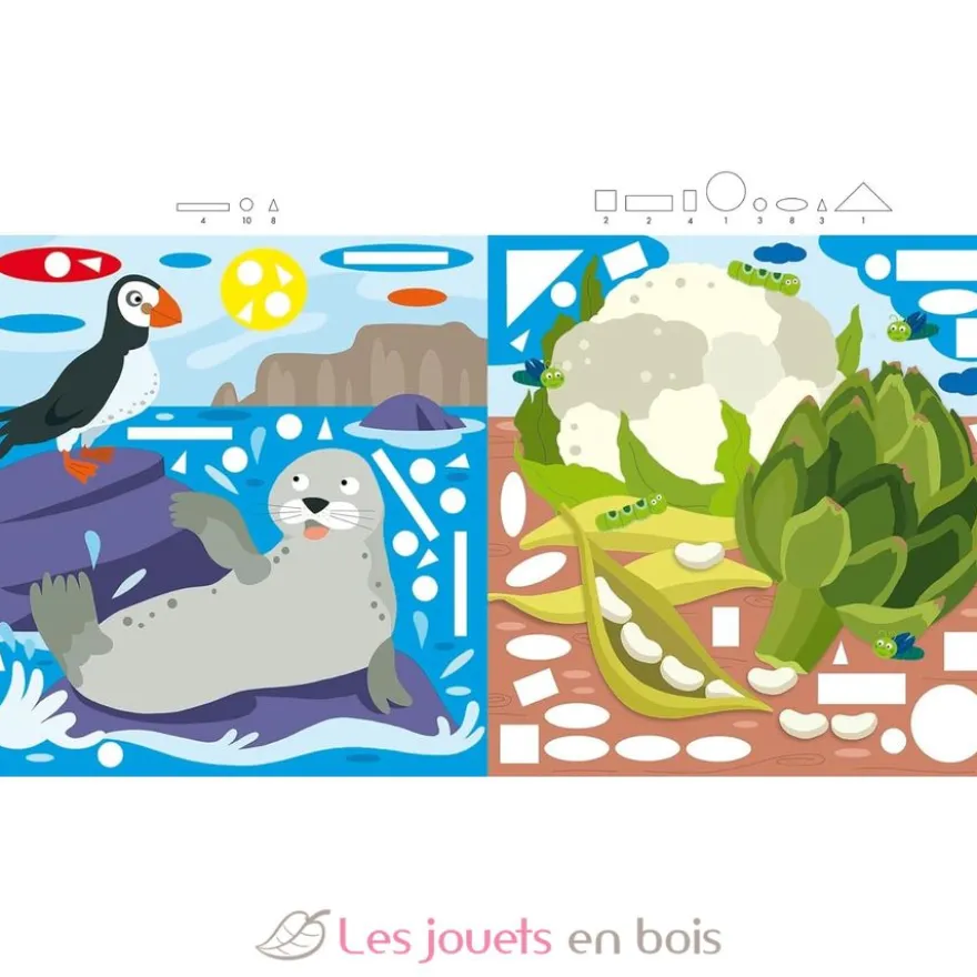 Mon atelier gommettes La Bretagne - Piccolia