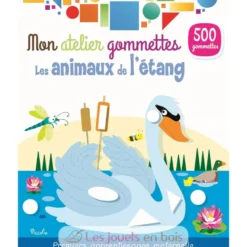 Mon atelier gommettes Les animaux de l'étang - Piccolia