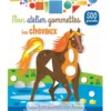 Mon atelier gommettes Les chevaux - Piccolia