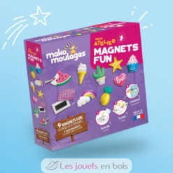 Mon atelier moulage Magnets Fun - mako moulages