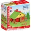 Mon chalet en bois 130 pièces - Jeu de construction - Fabriqué en France - Jeujura