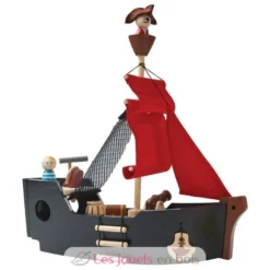 Mon 1er bateau de pirate en bois - Plan Toys