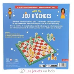 Mon 1er jeu d'échecs en bois - Dès 6 ans - Wilson Jeux