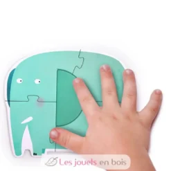 Mon 1er puzzle animaux géométriques - Mideer