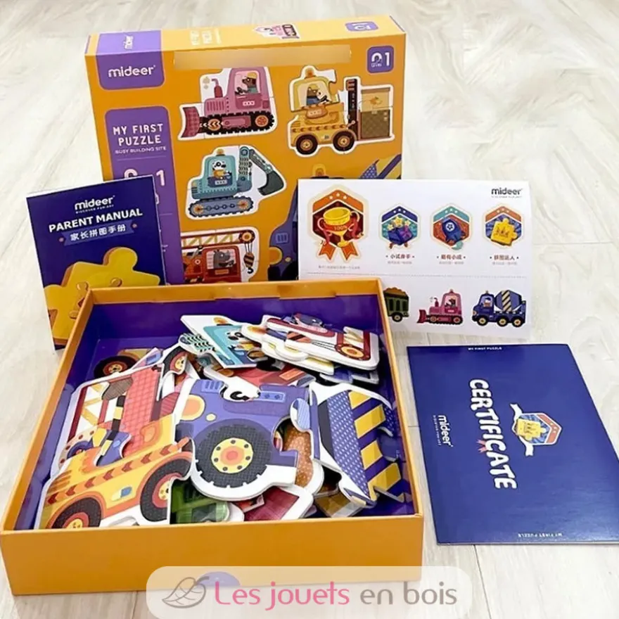 Mon 1er puzzle chantier - Mideer
